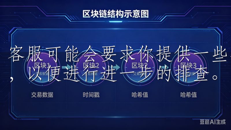 客服可能会要求你提供一些额外的信息，如账号详情或设备信息，以便进行进一步的排查。